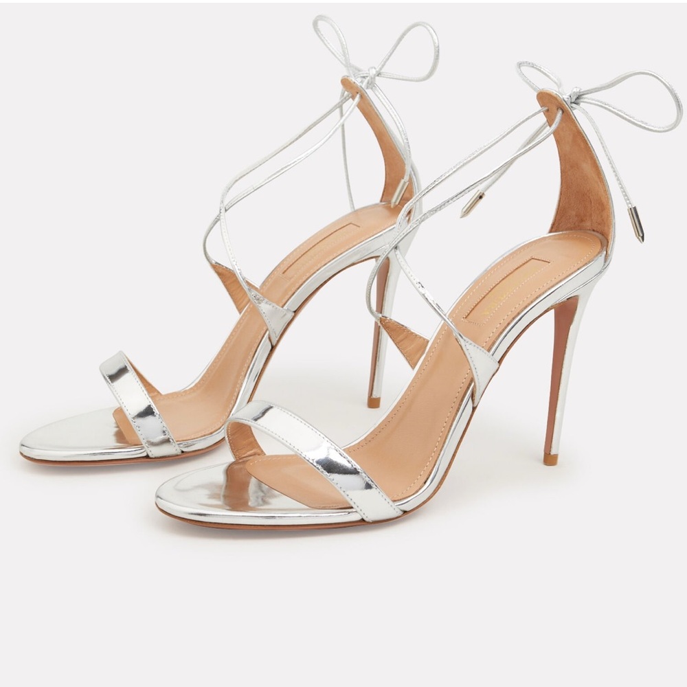 Aquazzura Linda Strappy Stiletto Sandals